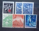 Set timbre Germania Boemia Crucea Rosie Siegfried Heidelberg Generalgouvernement - A228