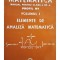 Mircea Ganga - Matematica - Manual pentru clasa a XII-a profil M1, vol. 1 - Elemente de analiza matematica (Editia: 2005)