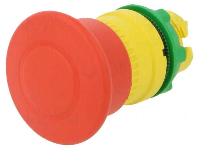 Comutator de Siguranță 22mm Roșu fără IP66