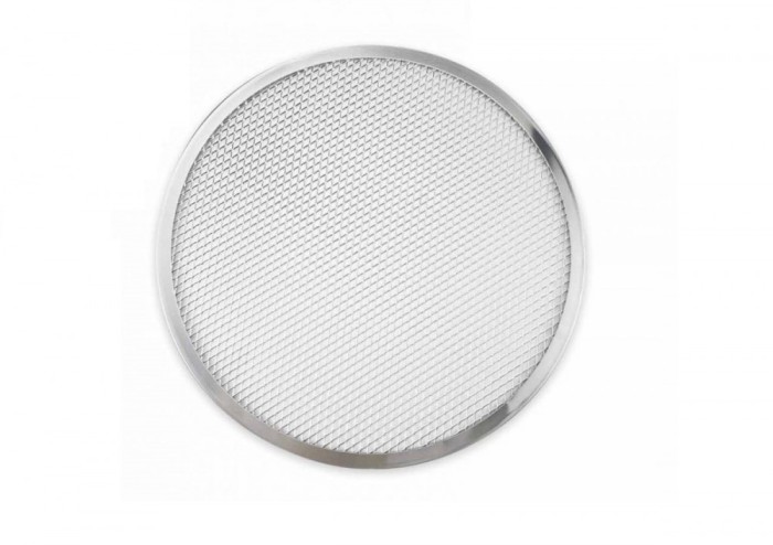 Tava rotunda sita pentru pizza - screen, 38 cm