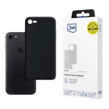 Husa pentru Apple iPhone SE (2022) / SE (2020) / 8, 3MK, Matt, Neagra