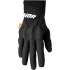 Manusi cross/atv Thor Rebound, negru/alb, marime S