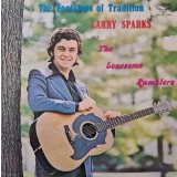 Vinil LP &quot;Japan Press&quot; Larry Sparks AND Lonesome Ramblers &lrm;&ndash; The Footsteps (NM)