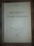 Documente pentru Istoria Romaniei Veacul XVII Moldova 1601-1603