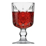 Set 6 Pahare Sticla Shoturi cu Picior Cavin 50ml SH2003 CNN45841