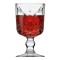 Set 6 Pahare Sticla Shoturi cu Picior Cavin 50ml SH2003 CNN45841
