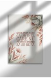 Poster Canvas Religios &icirc;n Lb Rom&acirc;nă &ndash; Print Digital Ne&icirc;nramat pe P&acirc;nză - Speranta Este Ca Un Inel | A3 (29.7 x 42 cm)