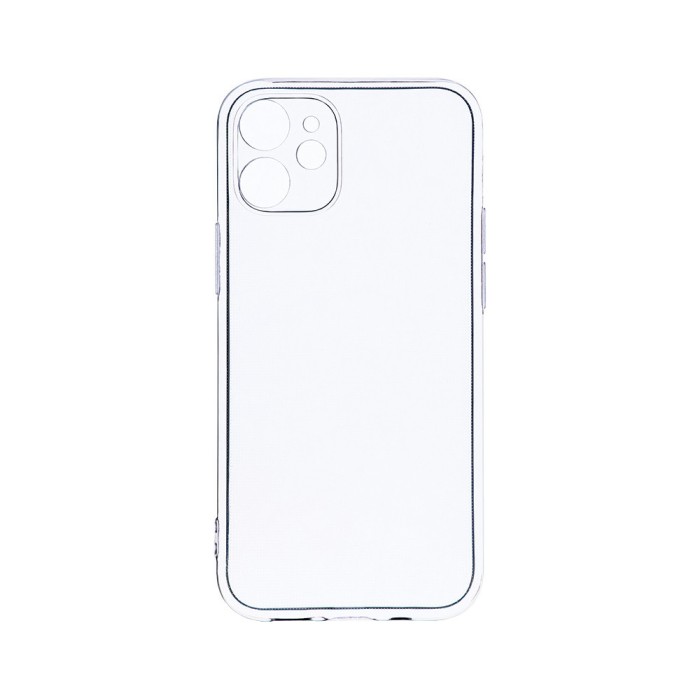 Husa BestCase&reg; Clear Silicon 2MM, Compatibila Cu Apple iPhone 11, Antisoc,