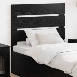 vidaXL Tăblie cap Stejar Negru 100 cm Lemn compozit 887562