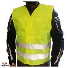 Vesta reflectorizanta universala Ixon model Gilet Safer Mix culoare: galben fluor (marime universala)
