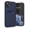 Husa pentru Apple iPhone 13, Silicon, Albastru, 55955.17, kwmobile, Carcasa