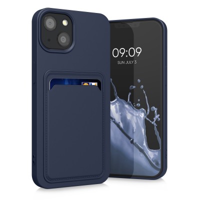 Husa pentru Apple iPhone 13, Silicon, Albastru, 55955.17, kwmobile foto