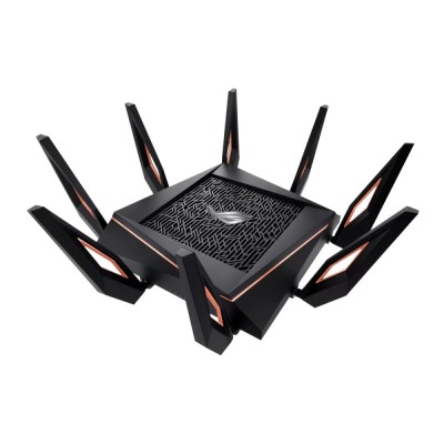 ASUS Rapture GT-AX11000 router wireless Gigabit Ethernet Tri-band (2.4 GHz / 5 GHz / 5 GHz) Negru foto