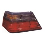 Stop, lampa spate MERCEDES Clasa E W124 (Sedan/COUPE/CABRIO) 12.1984-1993 tuning, DEPO, partea stanga, tip bec P21W+PY21W+R10W; fumuriu, semnal galbe