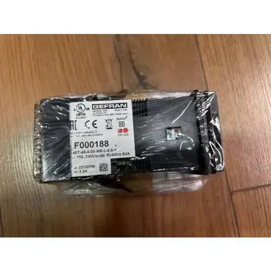 Gefran F000188 40T-48-4-00-RR-0-0-0-1 Indicator &amp; Alarm Unit