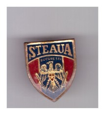 Insigna cu pin Steaua Bucuresti, stare buna