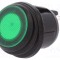 Rocker DPST Verde ON-OFF 20A 12VDC IP65 LED SCI