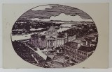 ARAD , O PARTE DIN ORAS , GRAFICA REPRODUSA , CARTE POSTALA ILUSTRATA , 1925