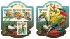 SIERRA LEONE 2015 - Lumea pasarilor (6) / set complet - colita+bloc MNH, Nestampilat