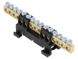 Conector regletă de conexiuni SEZ DK pentru şină DIN, 1 pistă
