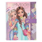 Carte de colorat si creativitati, Depesche, TopModel Special Design
