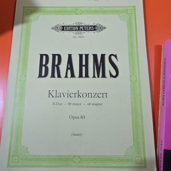Klavierkonzert, Opus 83 - Brahms