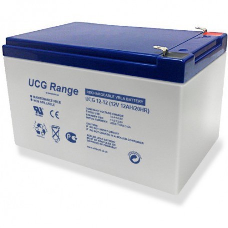 Ultracell Deep Cycle Gel UCG 12V 12000mAh baterie reincarcabila