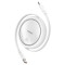 Cablu de Date Type-C la Type-C, 100W, 1m - Baseus Free2Draw Mini (P10364500211-00) - Moon White