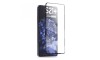 Folie de sticla securizata, compatibila cu Samsung S21 Plus, Negru-Transparenta
