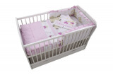 Lenjerie MyKids Teddy Play Pink M1 4 Piese 140x70