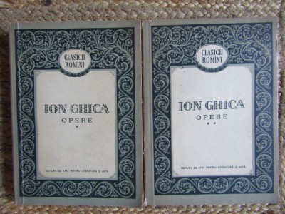 Opere (2 vol.) - Ion Ghica foto