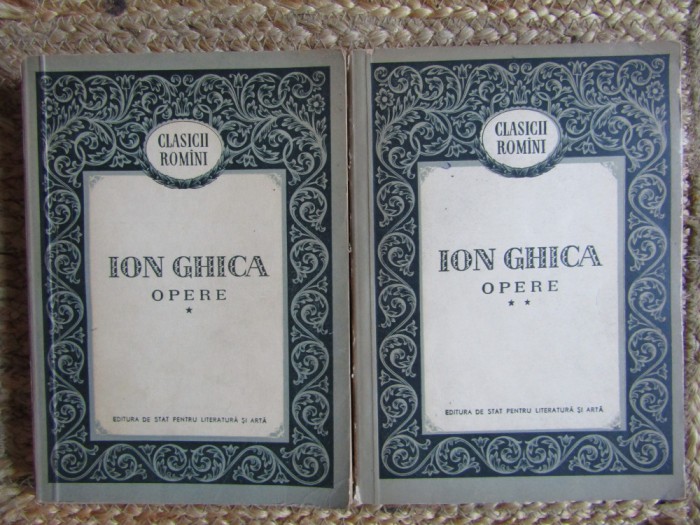 Opere (2 vol.) - Ion Ghica