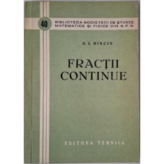 Fractii continue &ndash; A. I. Hincin