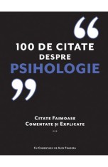 100 de citate despre Psihologie - Alex Fradera - DPH
