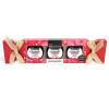 Set 3 produse cosmetice ingrijire buze Organic Red Fruit Trio IDC Institute 42120, 60 ml