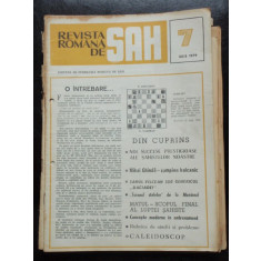 REVISTA ROMANA DE SAH NR.7/IULIE 1979
