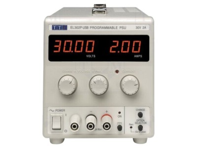 Alimentator de laborator programabil AIM-TTI EL302P-USB 0-30V DC 0-2A precision foto