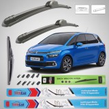 Cumpara ieftin Ștergătoare Citroen C4 Space Tourer (2016&ndash;2022) Flat | Set Complet &ndash; TeamCar&reg;
