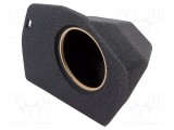 Carcasă difuzor MDF melanj negru 250mm BASSER pentru &Scaron;koda 19l