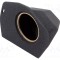 Carcasa difuzor MDF melanj negru 250mm BASSER pentru Skoda 19l