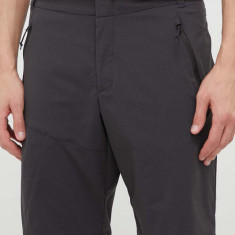 Jack Wolfskin pantaloni scurti sport Glastal barbati, culoarea negru