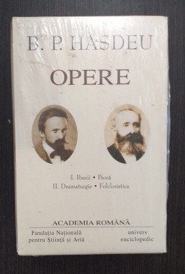 OPERE - VOL I+II - POEZII, PROZA, DRAMATURGIE, FOLCLORISTICA - B.P. HASDEU foto