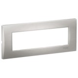 Rama Ornament 7M curbata Schneider Eazy Styl argintiu LMR7367004
