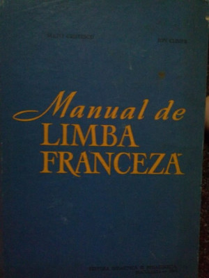 Luminita Irinel Doicin - Manual de limba Franceza (editia 1965) foto