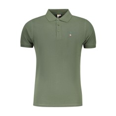 Esercito Tricou polo barbati, din bumbac, cu mini logo, Regular fit, Verde, S