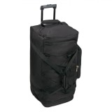 Geantă de Voiaj, Troler, Capacitate 86.9L, Poliester, Negru, Oem