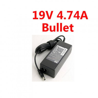 Incarcator Laptop Compatibil Hp Compaq 19V 4.74A Amperi Bullet foto