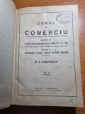 Codul de comerciu - jurisprudenta pana la zi - din anii &#039;20 - 654 pagini