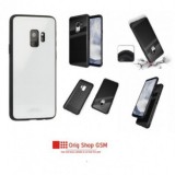 Husa Silicon Glass Samsung Galaxy A6 2018 (A600) - Alb Premium