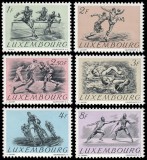 Luxemburg 1952 - Sport, serie neuzata